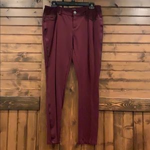 Maroon pants